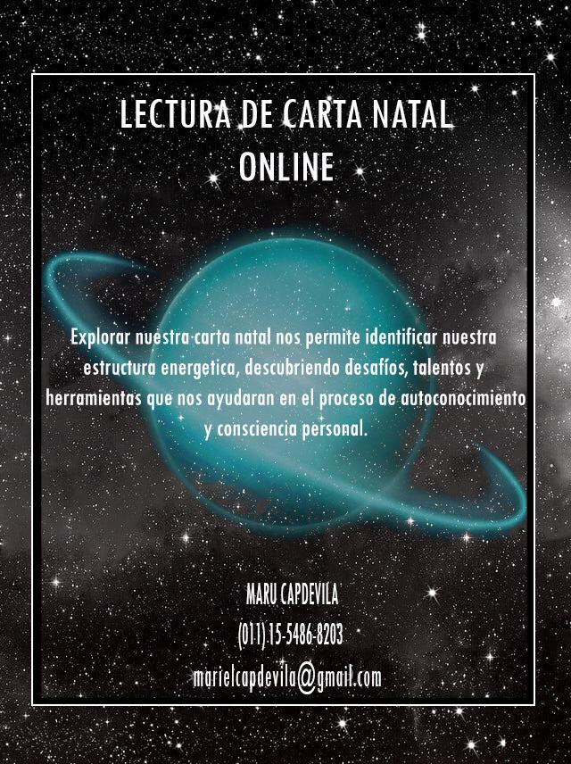 Lectura de carta natal online Lectura de carta natal online